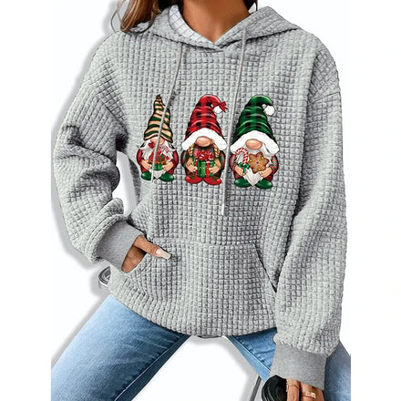 2025 European and American Cross - Border Foreign Trade Women's Hoodie 3D Digital Printed Hooded Sweatshirt