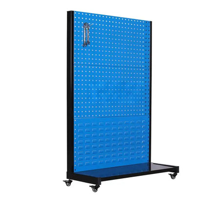 Durable Floor Standing Pegboard Display Racking for Hardware Tools