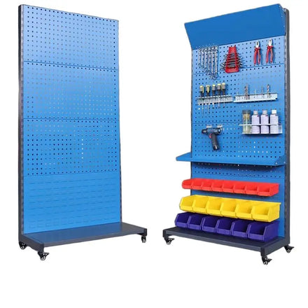 OEM/ODM Versatile Metal Pegboard Organizer Display Stand for Retail Shop