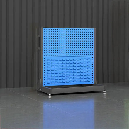 Custom Size Double-Sided Pegboard Tool Display Stand Fixed