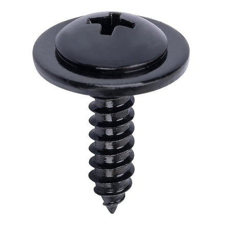 Jintai DIN 6901 ST4.8 16mm Steel Cross Recessed Pan Head Tapping Screws Plain Washer Assemblies ISO 7049 for Auto Industrial Use