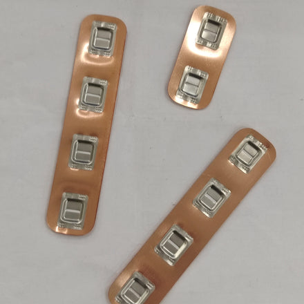WELLGO Spot Supply of High-purity 18650 21700 Battery Connector Copper Plated Strip No Spacer Copper Nickel Busbar