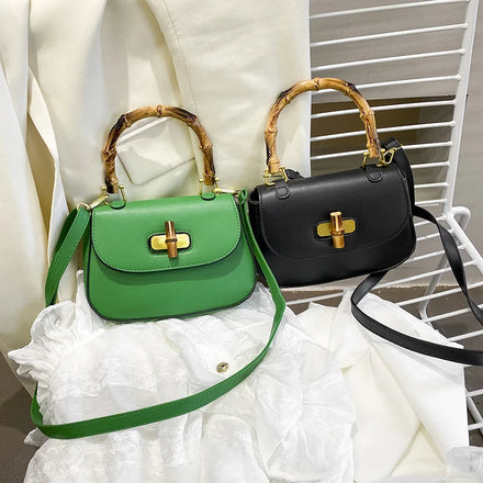 Newest Luxury Women's Mini Bags Elegant Ladies' Shoulder Bags with Geometric Bow Decoration PU Leather Wholesale