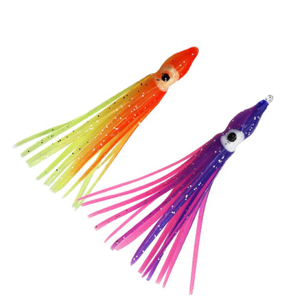 Wholesale 75mm 3g Fishing Lures Swimbait Simulation 6 Colors Soft Worm Lures with Oversized Tail Attract Sea Bass Pike Zander
