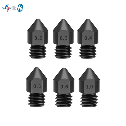 MK8 1.75MM Nozzle for 3D Printer Extruder New Condition 0.2 0.3 0.4 0.6 0.8 1.0 mm Options Available