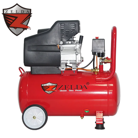 ZELDA ZD-AC50 Portable 2HP Direct Driven 50L 8bar Compressor Air Pump with OEM Support 1 Year Warranty Factory Price Offered