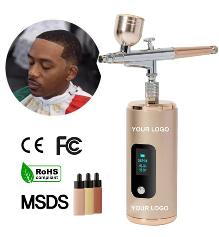Factory Hot Sale Mini Compressor Foundation Gun Makeup Manual for Cakes Glitter Decorating Tools Cake Decorate Airbrush