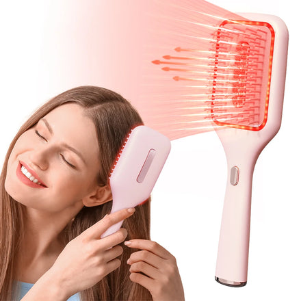 Electric Relaxer Hair Growth Comb Serum DispenserComb Essential Oil Hair Growth Care Applicator Head Care Serum Dispenser Comb