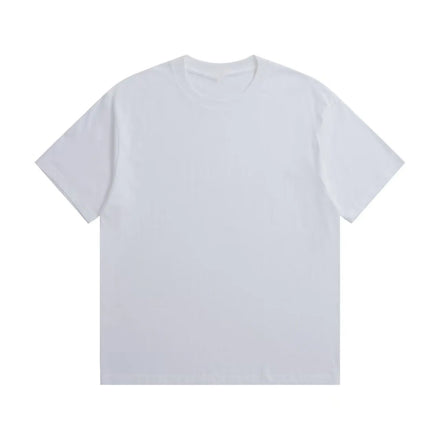 Oem customized cotton round neck short-sleeved t shirts with printed logos and embroidery for mens