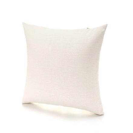 China Factory Wholesale Linen Square Plain Hotel Eco-Friendly Soft Zipper Sublimation Pillow Cover for Living Room Home Decor