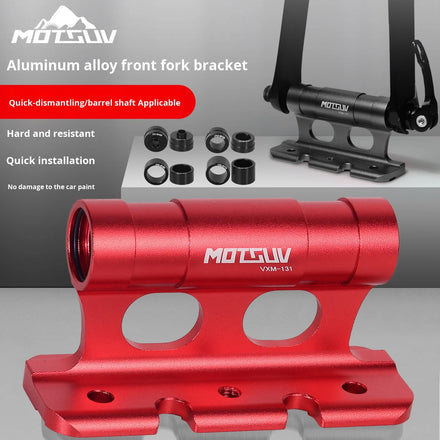 Convenient Car Roof Rack Mount for Mountain Bike Quick Release Front Fork Thru Axle Mount Cycling Accessories