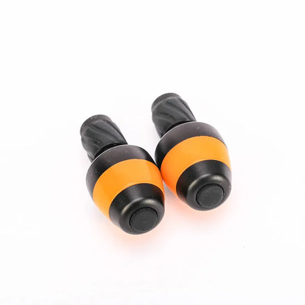 2-Pack Foreign Order Bicycle Turn Signal Light Mountain Bike Riding Handlebar Plug Light Cover Warning Light Handlebar Plug