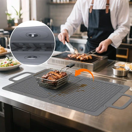 Wellfine New Arrivals Grill Mat Water Proof Fire Proof Oil Non-stick BBQ Silicone Grilling Mats