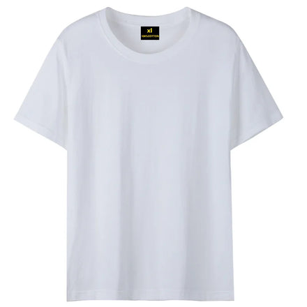 OEM Custom Logo Embroidery Printed Design 200g Pure Cotton Unisex Short-sleeved T-Shirt Solid Class Advertising t Shirt