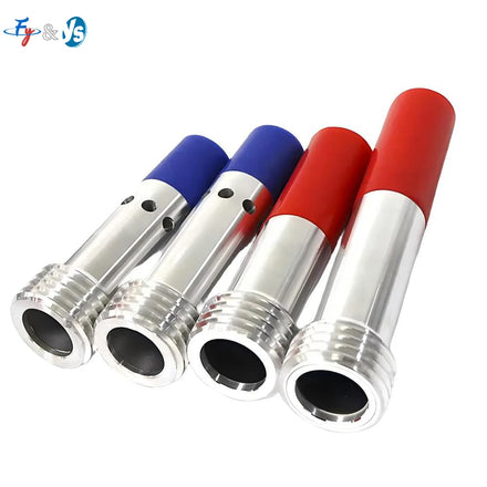 Single Double Air Inlet Sandblasting Nozzle for Rust Removal Sandblaster Nozzle Coarse Cemented Carbide Sand Blasting Nozzle