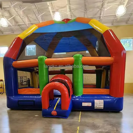 Tent and Table Commercial Inflatable Bounce House Jumbo Dome Bounce House Jumper Trampoline for Party Rental