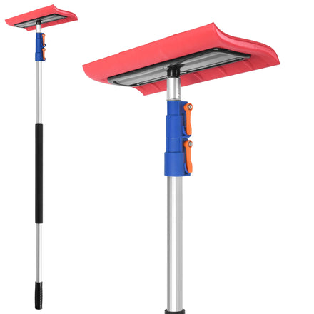 Winter Handheld Aluminum Multi-functional Soft Brush Shovel Snow Scraper Cleaning Tool