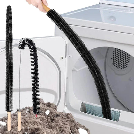 Long Flexible Multipurpose Cleaning Brush Radiator Tool for Kitchen Sewer Lint Remover for Washing Machine & Dryer