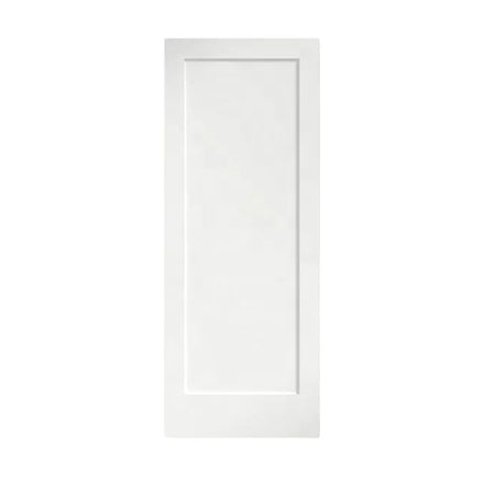 Modern 30*80 Interior Shaker Style White Primed Solid Wood Slab Hollow Core Molded Finished Sound Insulation 3-Year Warranty