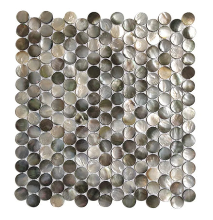 Wholesale Natural Crafts Natural Mother of Pearl Mosaic Tile Living Room Background Bathroom Shell Tiles for Home Decoration