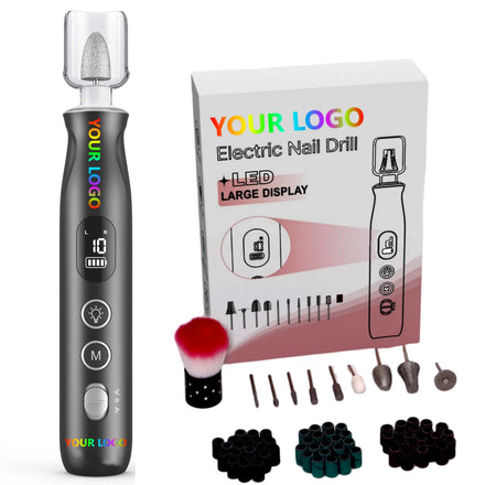Nail Salon Equipment Brushed Cordless Nail Drill Machine 4500RPM Custom Logo Portable Nail Drill Electric Machine