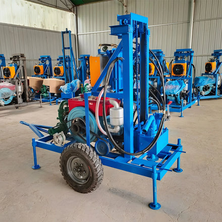 Portable Used Hydraulic Well Drilling Rig Machine Crawler Water Well Drilling Rig Price