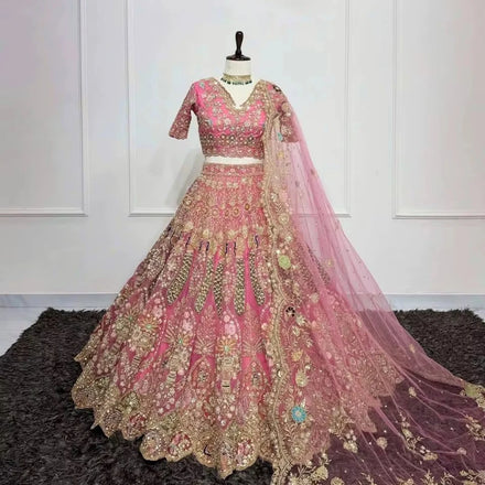 Designer Traditional Indian Red Lehenga Choli Unstitched Latest Bridal Wedding Lengha Direct From SuratBestselling Ready To Wear