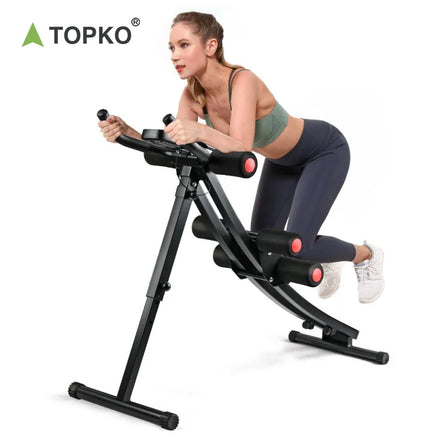 TOPKO Waist-Shaping Machine Sit-Up Workout Abdominal Trainer Premium Abdominal Strength