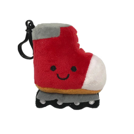 Custom Soft Mascot Plush Toy Keychain Fashion Trend Plastic Metal Fashionable Simulation Sports Brand Icon Bag Charm