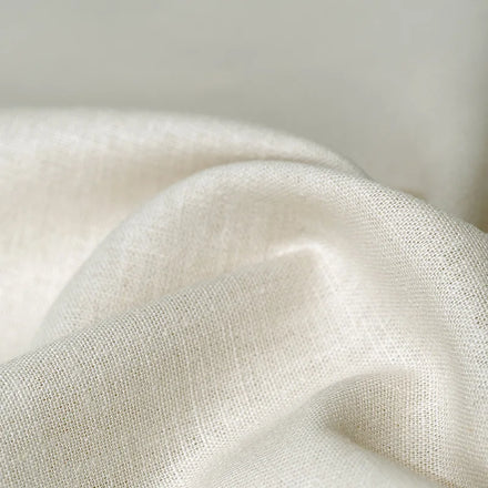 Eco-Friendly Drapey Woven Plain 55% Hemp 45% Cotton Blend Fabric172gsm 145cm Breathable Hemp Cotton Fabric for Shirts Clothing