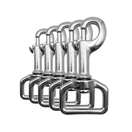 Stainless Steel Swivel Snap Hook Carabiner for Dogs and Camping for Pets