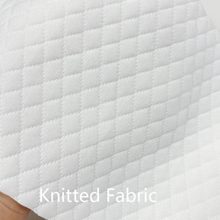 Wholesale Grid Quilted Fabric Air Layer Printed Fabric Free Sample Polyester Knitting Fabric for Mattress