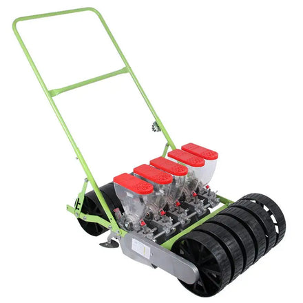 Hand-push Agricultural Seeder 1-6 Rows Adjustable Rapeseed Seeder Fertilizer Machine Vegetable Agricultural Machinery Equipment