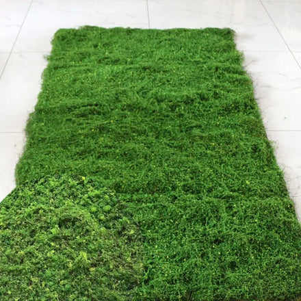 Decorative Eco-Friendly Artificial Moss Wall Panel with Customized Color for Interior Design Store Display Green Decoration