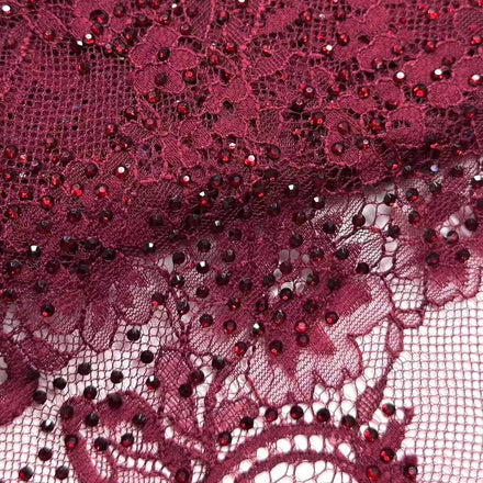 Wholesale Colorful Bling Bling Shine Sequin Rhinestones French Fabric for Womens Lace Outfit