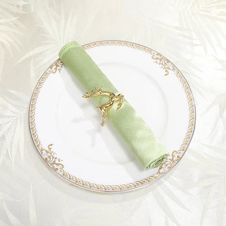 Premium Green Satin Napkins 40x40cm Custom Fabric Banquet Party Table Decor Wedding