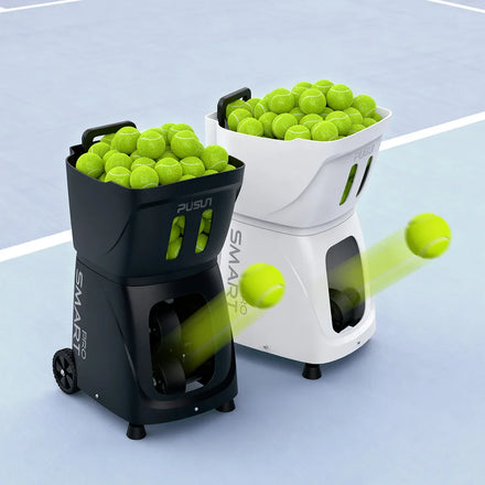 Pusun PT-Smart Pro Intelligent Tennis Padel Ball Machine Portable Smart Tennis Equipment with APP Control for Training