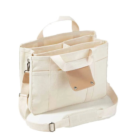 Customized Eco-Friendly Large Tote Bag Thick Cotton Canvas Letter Pattern Foldable Oversized Casual Shopping Bag