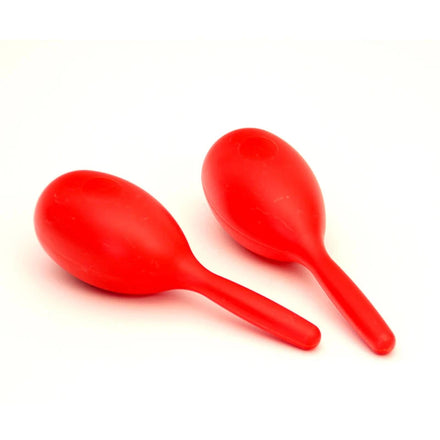 Percussion Instruments Toy Plastic Maracas Red Maraca Shaker