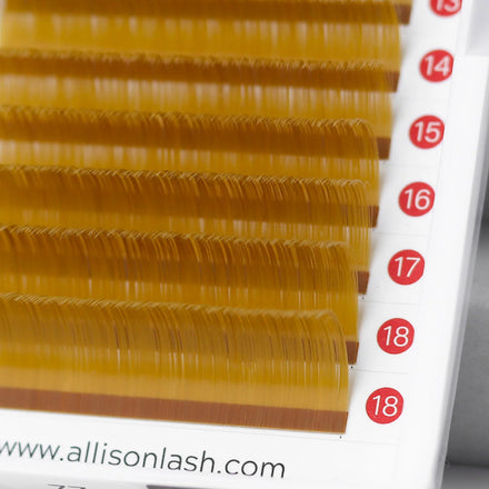 Private Label Colored Las Extension Cashmere Eyelash Extensions Color Lash Extensions Supplies Colorful Lash Trays