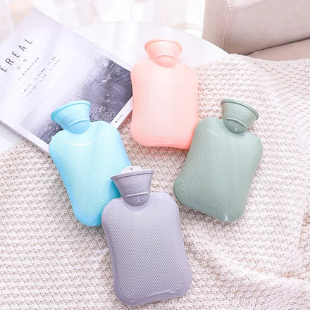 Hot Sale 500ml Natural Rubber Free Durable Hot Water Bag for Hot Compress and Heat Therapy