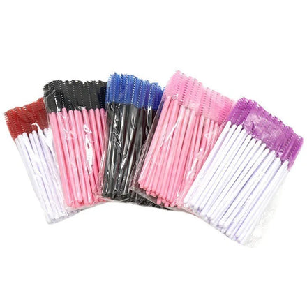 Eyelash Extension Disposable Eyebrow Brush Mascara Wand Applicator Spoolers Eye Lashes Cosmetic Brushes Set