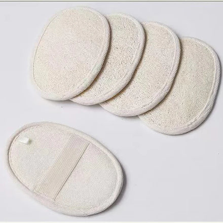 Natural Eco-Friendly Body Scrubber Loofah Sponge and Shower Luffa Mesh Biodegradable Bath Scrub for Bathroom Use