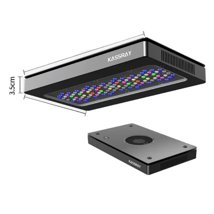 Kassray S200 S240pro 240W Full Spectrum Coral Light with Meanwell Power WIFI Control for Saltwater Reef