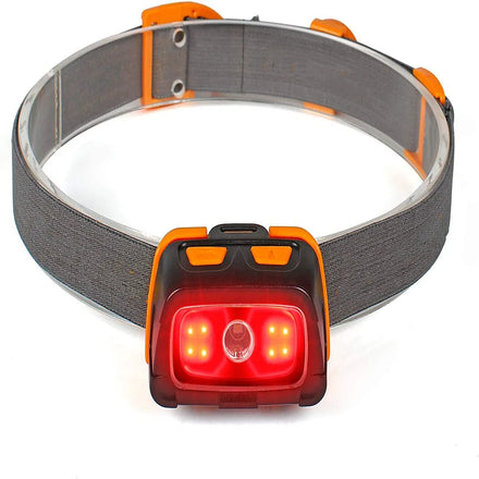 1000 Lumen 7 Lighting Modes Red Green White Light and Tail Light COB Rechargeable Usb Led Head Torch Headlights Headlamp