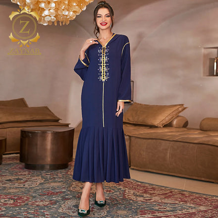 Wholesale Muslim Dress Women Prayer Turkish Butterfly Stylish Umbrella Style Abaya Muslim Dress for Women Newest Abaya
