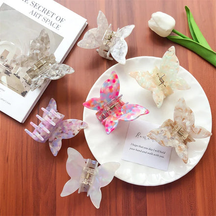 Fashion High Quality Butterfly Shape Hair Claw Clip Hair Accessories