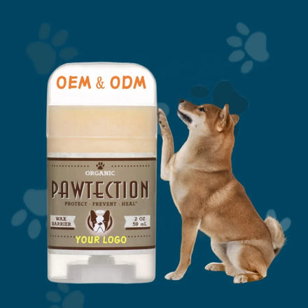 OEM/ODM 2oz Private Label PawTection Balm Stick All-Natural Dog Paw Moisturizer for Everyday Use Pet Grooming Products