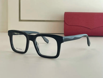 High-quality Retro Men's Women's Glasses Frame Optical Fashion 100% Acetate Glasses Brand Reading Myopia Prescription Glasses