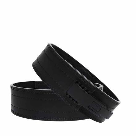 Custom Logo Fitness Exercise Gym Buckle Leather Weightlifting Back Body Building Support Leather Lever Belt Powerlifting Belt